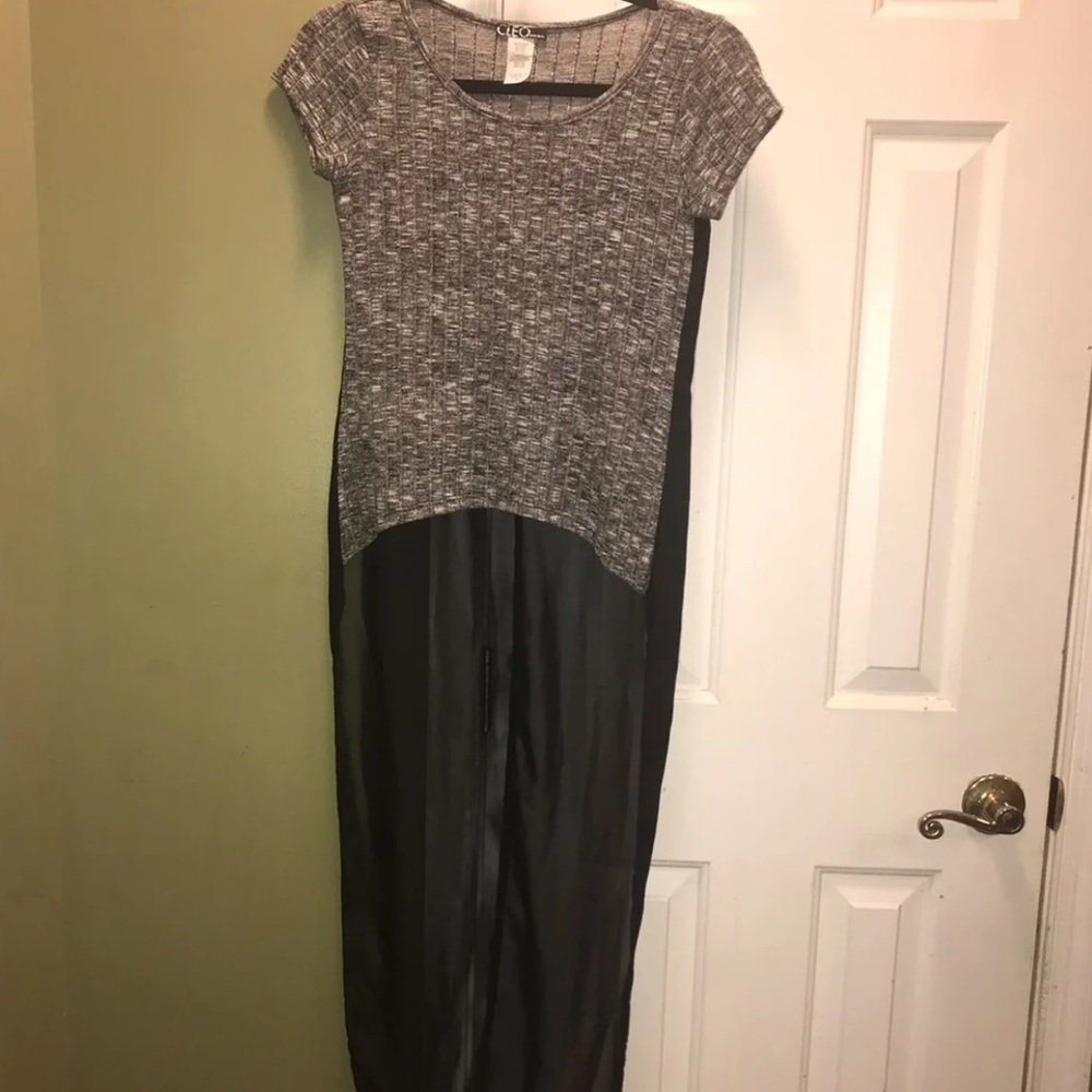 CLEO Apparel Sheer  High/Low Top Sz Small
